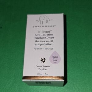 Drunk Elephant D-Bronzi Drops with Gold Accents